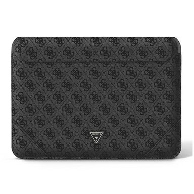 GUESS Torba za prijenosno računalo 4G Uptown Triangle Logo, 16", crna